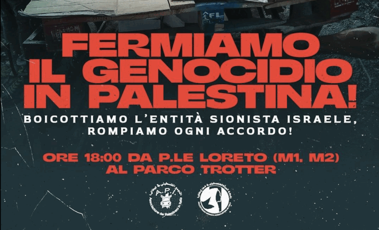 sosteniamo la palestina